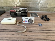 Appareil photo numérique Pentax Optio P70 , blanc , fonctionnel .