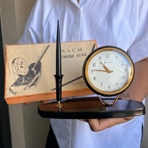 Horloge bureau agat - bureau,