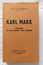 Karl Marx : Critique de sa guerre des Classes par Van Overbergh