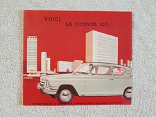 Ford consul 315 catalogue - ,