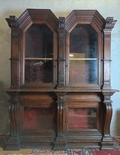 Rare bibliothèque meuble de