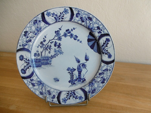 Plat faience creil - faience,