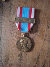 Médaille militaire commémorative guerre ALGERIE medal