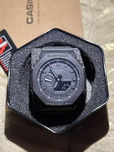 Shock ga2100 full black - g-shock,