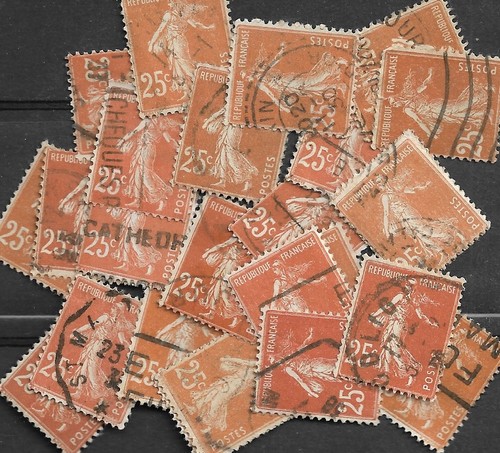 Lot 100 timbres vrac - 100,