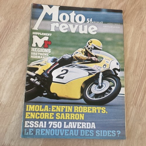 Magazine moto revue - moto, 1977