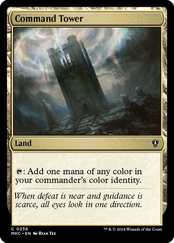 Mtg command tower murders - mtg,
