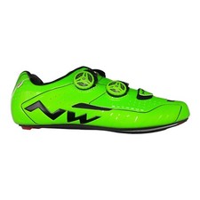 Northwave Extreme Vélo de Course Carbone Chaussures Taille 42 Néon Vert Fluo