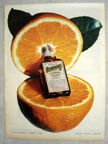 Publicité papier liqueur - publicité,