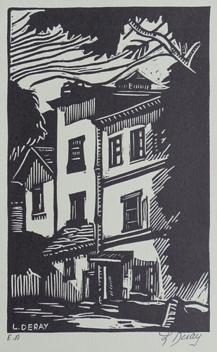 Gravure sur bois - , originale