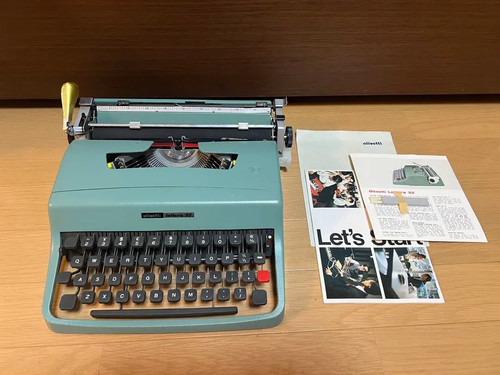 Vintage olivetti lettera - lettera, 32