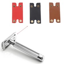 Housse de tête de rasoir en cuir PU, multifonction, anti-rayures, pour la