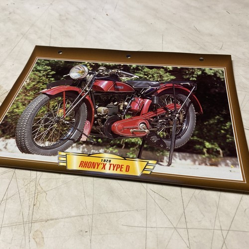 Rhony type 250 1928 fiche - 250,