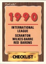 B3141- 1990 Procards Minor