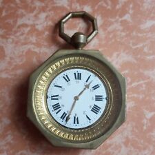 Grosse Montre De Carrosse Ou D'Alcôve XIXe Parfait État