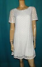 GERARD DAREL PABLO robe blanche dentelle Taille : 36  TRES BON ETAT