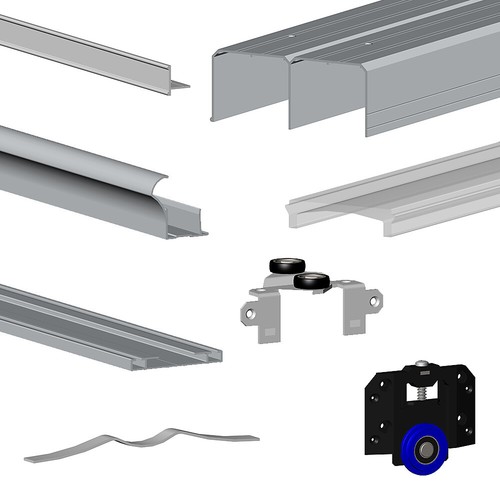 Kit slid 280 aluminium - 280,