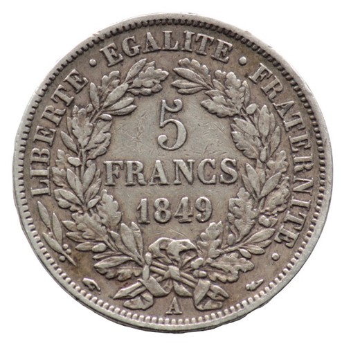 Francs 1849 france - francs,