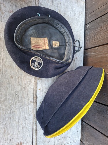 Ensemble beret cavalerie - cavalerie, char