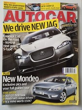AUTOCAR Magazine 14/02/2007; New Mondeo/ 207 GTi/ Audi S3/ RS4 Long Termer