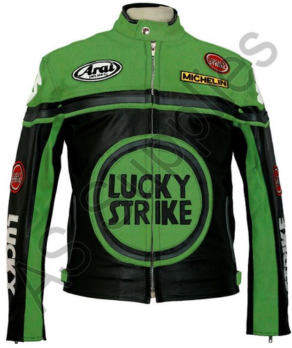 Lucky strike blouson - strike, cuir