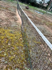 Poteaux et Filet de TENNIS  (TERRE BATTUE)