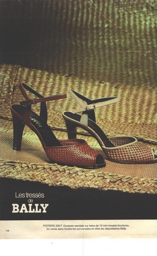 Publicite 1979 bally - 1979,