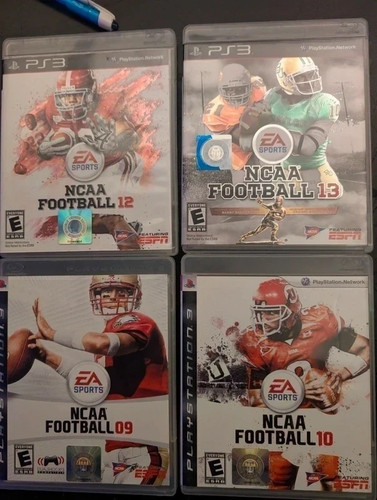 Lot jeux ncaa football - jeux,