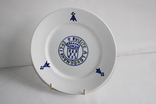 Assiette faïence hb - ne,