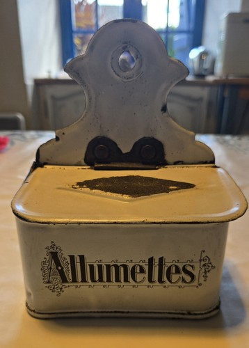 Boite pour allumettes tole - pour,