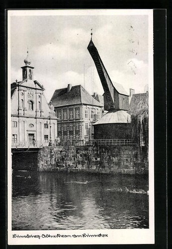 Lunebourg ancienne grue la - ancienne,