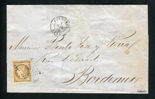 Superbe rare lettre locale - superbe,