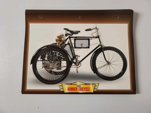 Tricycle humber 1898 fiche - humber,