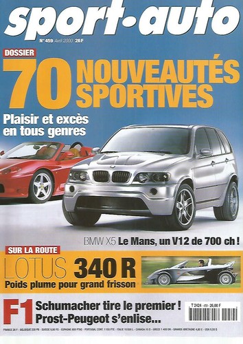 Sport auto 459 lotus - auto,
