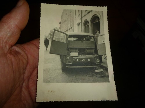 Ancienne photographie voiture - photographie,