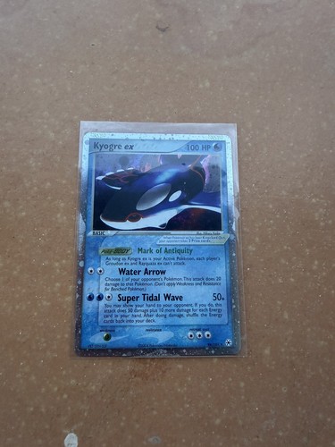 Carte pokémon kyogre - pokémon,