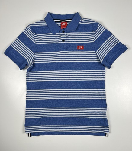 Nike shirt polo - nike, bleu