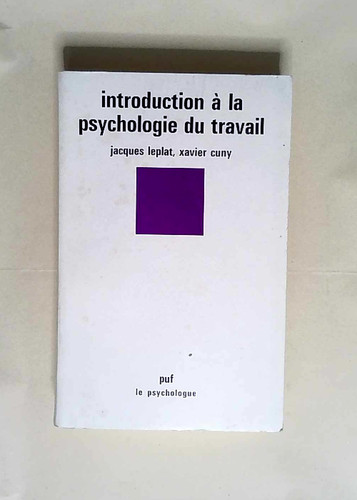 Introduction psychologie - introduction, à