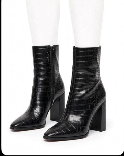 Bottines femme noires cuir