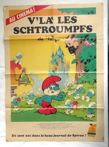 Spirou poster vla les - spirou, n°
