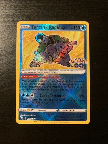 Carte pokémon tortank - pokémon, :