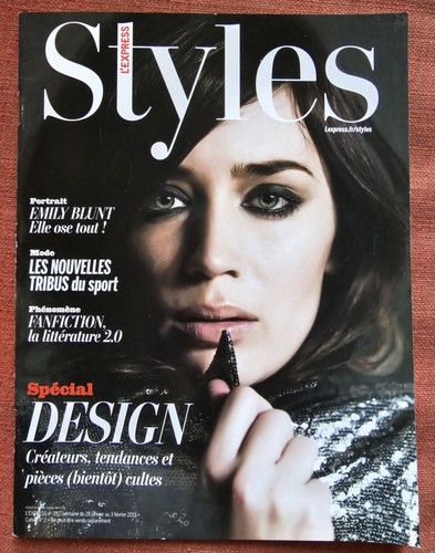 Emily blunt magazine express - emily, l'express