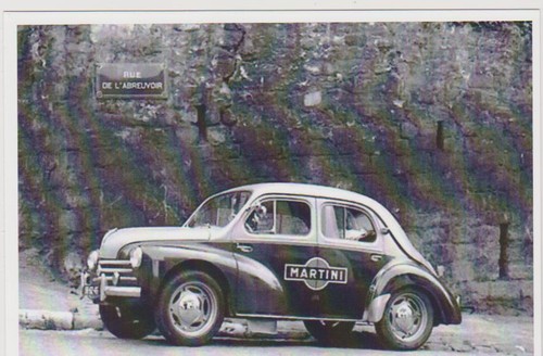 Carte postale renault - postale,