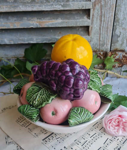 Ancienne coupe fruits - ancienne, de