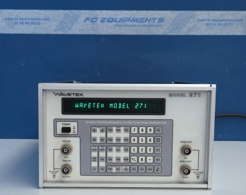 Wavetek 271 programmable pulse - programmable,