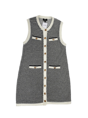 Robe tricot sans - , manches