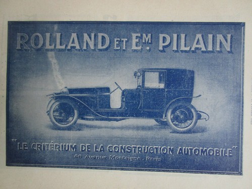 1923 pub rolland pilain - rolland, et