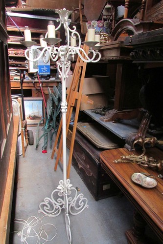 Ancien lampadaire interieur - ancien,