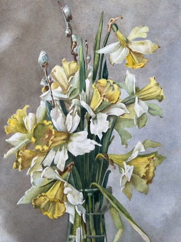 Dessin tableau aquarelle sur - &,