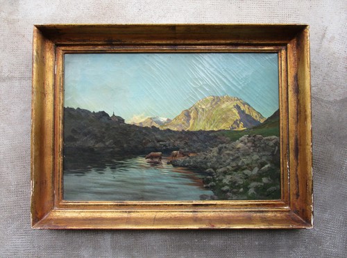 Ernest hareux tableau - hareux, ancien